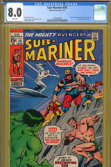 Sub-Mariner #35 CGC 8.0 - Namor/Hulk/Silver Surfer vs. Avengers
