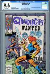 Thundercats #4 CGC graded 9.6 - first comic book app. of Lynxana - SOLD!
