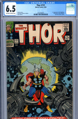 Thor #131 CGC graded 6.5 - first appearance of the Rigellians