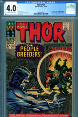 Thor #134 CGC graded 4.0 - first High Evolutionary