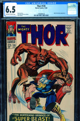 Thor #135 CGC graded 6.5 - second appearance of High Evolutionary