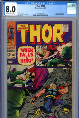Thor #149 CGC graded 8.0 second appearance of the Wrecker