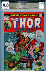 Thor #210 CGC graded 9.0 - Gil Kane & Joe Sinnott cover   PEDIGREE