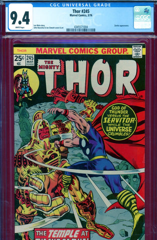 Thor #245 CGC graded 9.4 - first appearance of "He Who Remains"