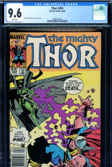 Thor #354 CGC graded 9.6 - Simonson story/cover/art