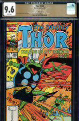 Thor #366 CGC 9.6 first cover appearance of Throg PEDIGREE - SOLD!