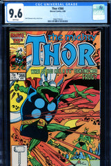 Thor #366 CGC graded 9.6 - Simonson story/cover/art