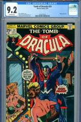 Tomb of Dracula #24 CGC graded 9.2 Blade appearance Palmer cover and art