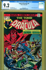 Tomb of Dracula #35 CGC graded 9.2 - first meeting with Brother Voodoo