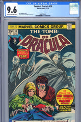 Tomb Of Dracula #38 CGC graded 9.6 silhouette cover - SOLD!