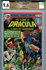 Tomb Of Dracula #46 CGC 9.6 - wedding of Dracula/Domini PEDIGREE