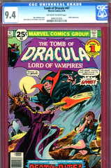 Tomb Of Dracula #47 CGC graded 9.4  Blade appearance