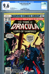 Tomb of Dracula #65 CGC graded 9.6 Colan cover/art