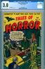 Tales Of Horror #12 CGC graded 3.0 scarcity index of 6  pre-code horror issue