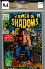 Tower Of Shadows #05 CGC 9.4 - first app. of Hangman PEDIGREE