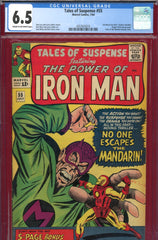 Tales Of Suspense #55 CGC graded 6.5 3rd appearance of the Mandarin