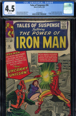 Tales Of Suspense #56 CGC graded 4.5  1st appearance of the Unicorn