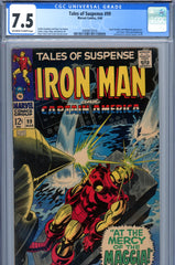 Tales Of Suspense #99 CGC graded 7.5 Black Panther and Whiplash app.