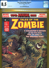 Tales Of The Zombie Annual #1 CGC graded 8.5  Earl Norem cover - Super Annual Issue