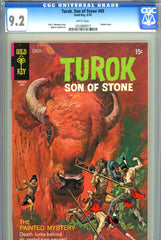 Turok, Son of Stone #69 CGC graded 9.2  WHITE PAGES  painted cover
