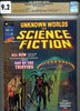 Unknown Worlds of Science Fiction #1 CGC graded 9.4 Kelly Freas cover  PEDIGREE - SOLD!
