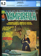Vampirella #44 CGC graded 9.2 - Sanjulian cover - Neal Adams frontispiece