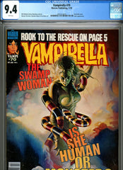 Vampirella #70 CGC graded 9.4 - Kelly cover - Rook appearance