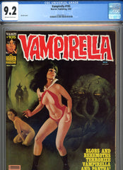 Vampirella #105 CGC graded 9.2 - low print run -  NEWSSTAND COPY