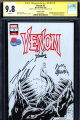 Venom #3 (2018) CGC graded 9.8 SIGNATURE SERIES (double signed) - SOLD!