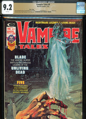 Vampire Tales #09 CGC graded 9.2 Blade story PEDIGREE - SOLD!