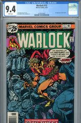 Warlock #13 CGC 9.4  Starlin story, cover & art - 1st Star-Thief