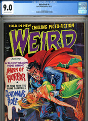 Weird v6 #06 CGC graded 8.5 - Vampire and impalement cover - SCARCE! - SOLD!