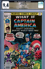What If? #05 CGC graded 9.4 - Red Skull cover and story  PEDIGREE
