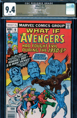 What If? #09 CGC graded 9.4 - Kirby and Sinnott cover PEDIGREE - SOLD!