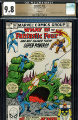 What If? #36 CGC 9.8 Fantastic Four #1 cover homage  {PEDIGREE} HIGHEST GRADED