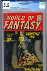 World Of Fantasy #11 CGC graded 5.5 Joe Maneely cover