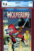 Wolverine #3 CGC graded 9.6 - back cover pin-up by Kevin Nowlan