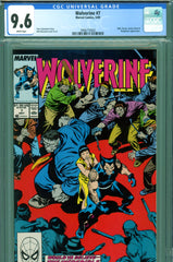 Wolverine #007 CGC graded 9.6 - Hulk cover and story - SOLD!