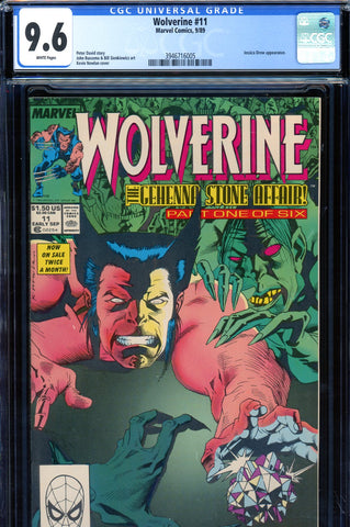 Wolverine #11 CGC graded 9.6 - Jessica Drew appearance - SOLD!
