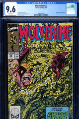 Wolverine #022 CGC graded 9.6 Roughouse appearance