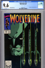 Wolverine #23 CGC graded 9.6  Roughouse/Magneto appearance - John Byrne cover and art