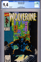 Wolverine #024 CGC graded 9.4 - Jim Lee cover - SOLD!