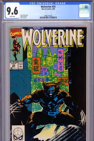 Wolverine #024 CGC graded 9.6 - Jim Lee cover - SOLD!