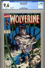 Wolverine #025 CGC graded 9.6 - Jim Lee cover