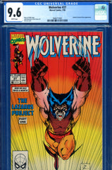 Wolverine #027 CGC graded 9.6 - classic Jim Lee cover - SOLD!