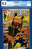 Wolverine #035 CGC graded 9.2  NEWSSTAND EDITION - Puck/Lady Deathstrike + more