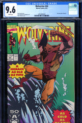 Wolverine #044 CGC graded 9.6 - pin-up by Marc Silvestri