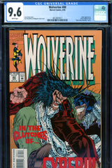 Wolverine #080 CGC graded 9.6 - Cyber appearance - 2nd highest graded - SOLD!