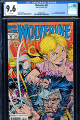 Wolverine #84 CGC graded 9.6 Vindicator/Guardian appearance