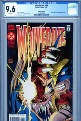 Wolverine #89 CGC graded 9.6 Ghost Rider appearance  DELUXE EDITION